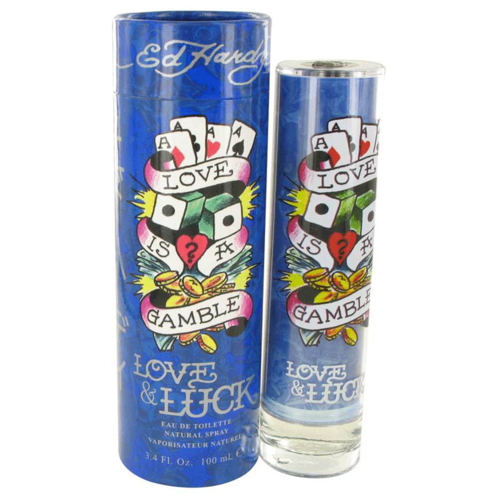 Love and Luck By Christian Audigier Eau De Toilette Spray 3.4 Oz For Men