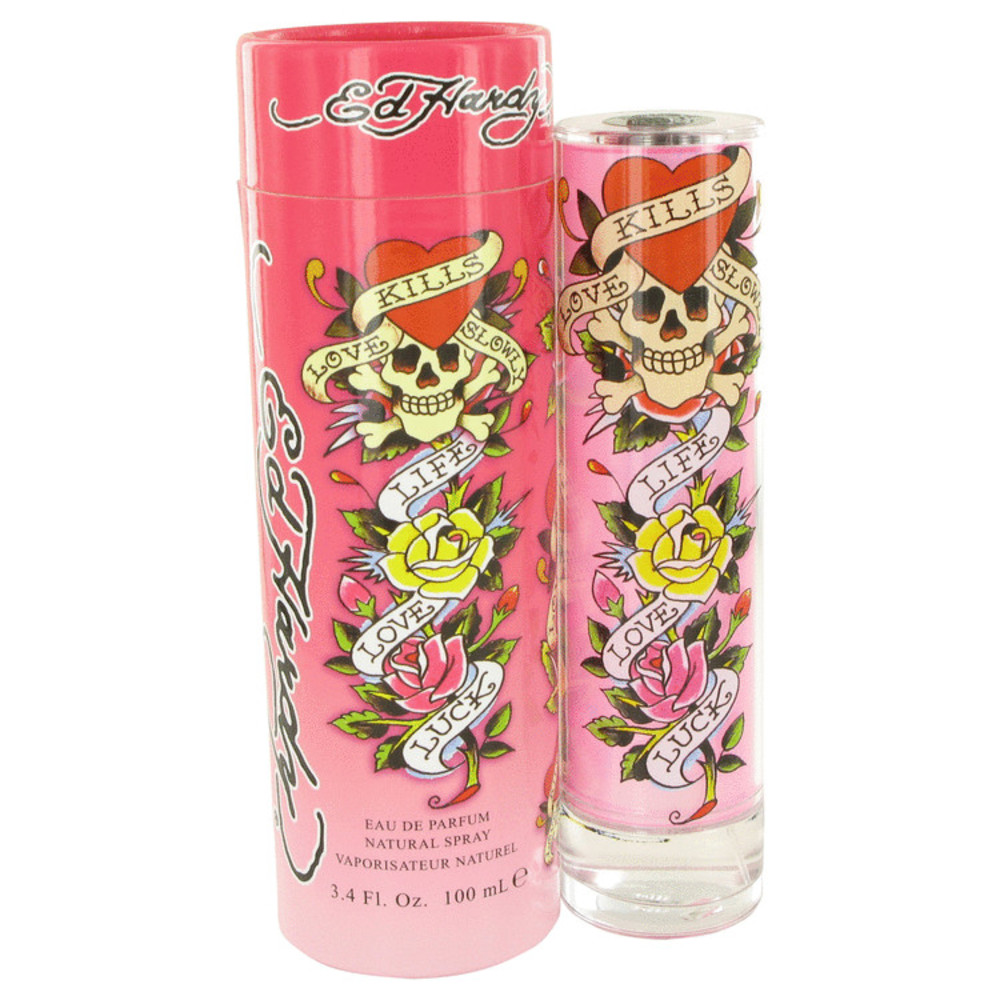 Ed Hardy By Christian Audigier Eau De Parfum Spray 3.4 Oz For Women