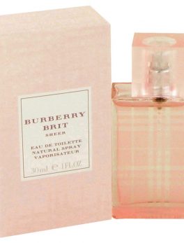 Burberry Brit Sheer By Burberry Eau De Toilette Spray 1 Oz For Women