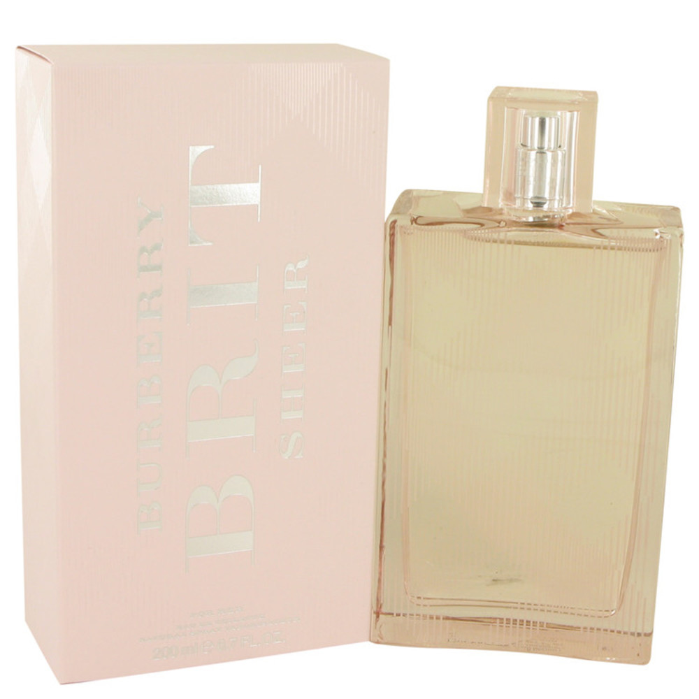 Burberry Brit Sheer By Burberry Eau De Toilette Spray 6.7 Oz For Women