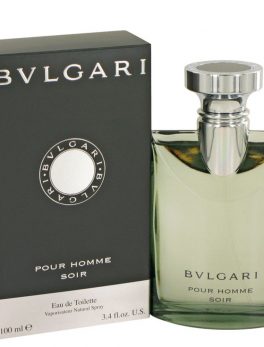 Bvlgari Pour Homme Soir By Bvlgari Eau De Toilette Spray 3.4 Oz For Men