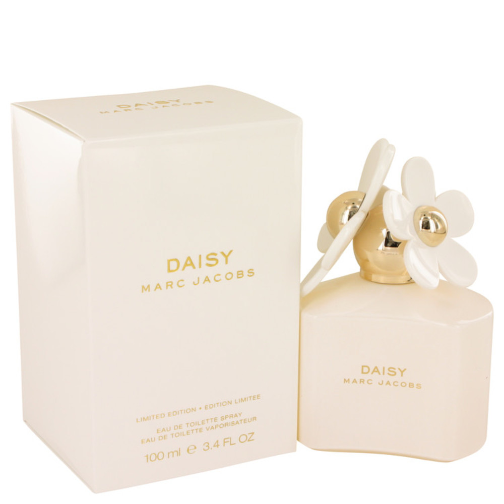 Daisy By Marc Jacobs Eau De Toilette Spray (limited Edition White Bottle) 3.4 Oz For Women