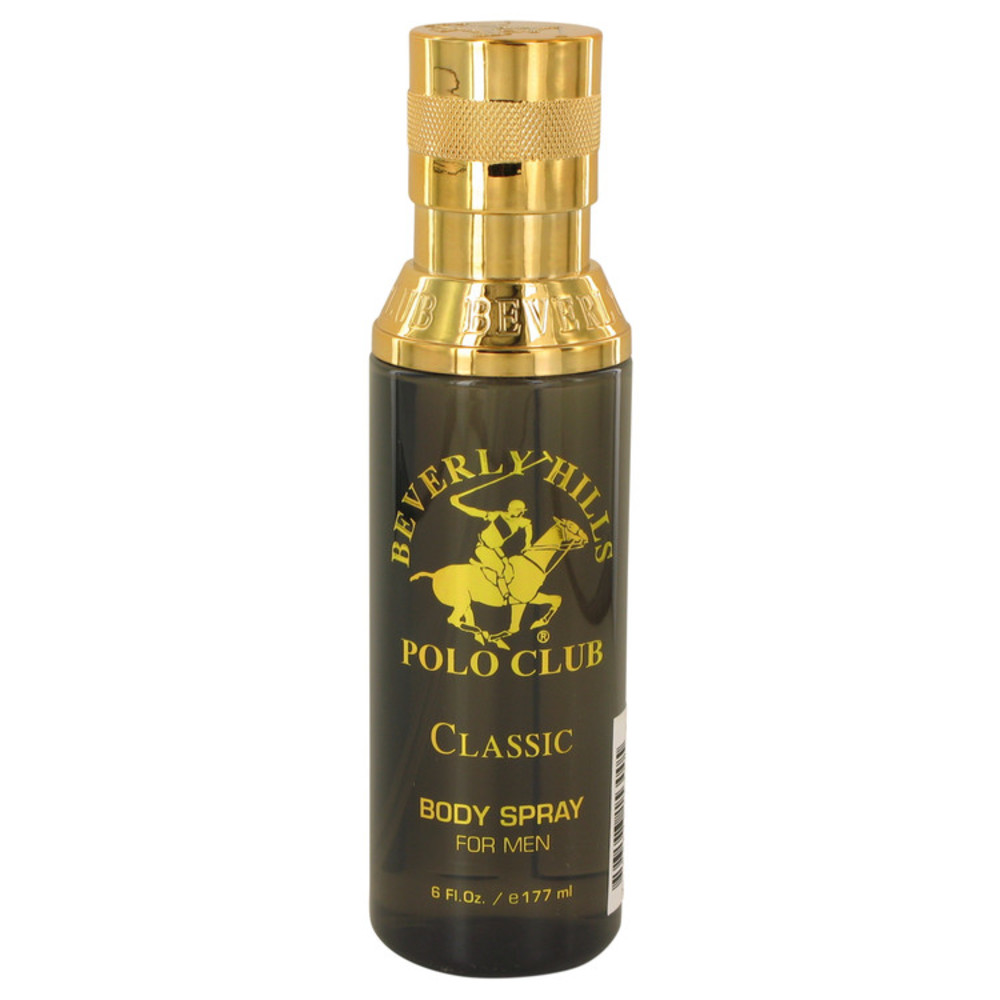Beverly Hills Polo Club Classic By Beverly Fragrances Body Spray 6 Oz For Men