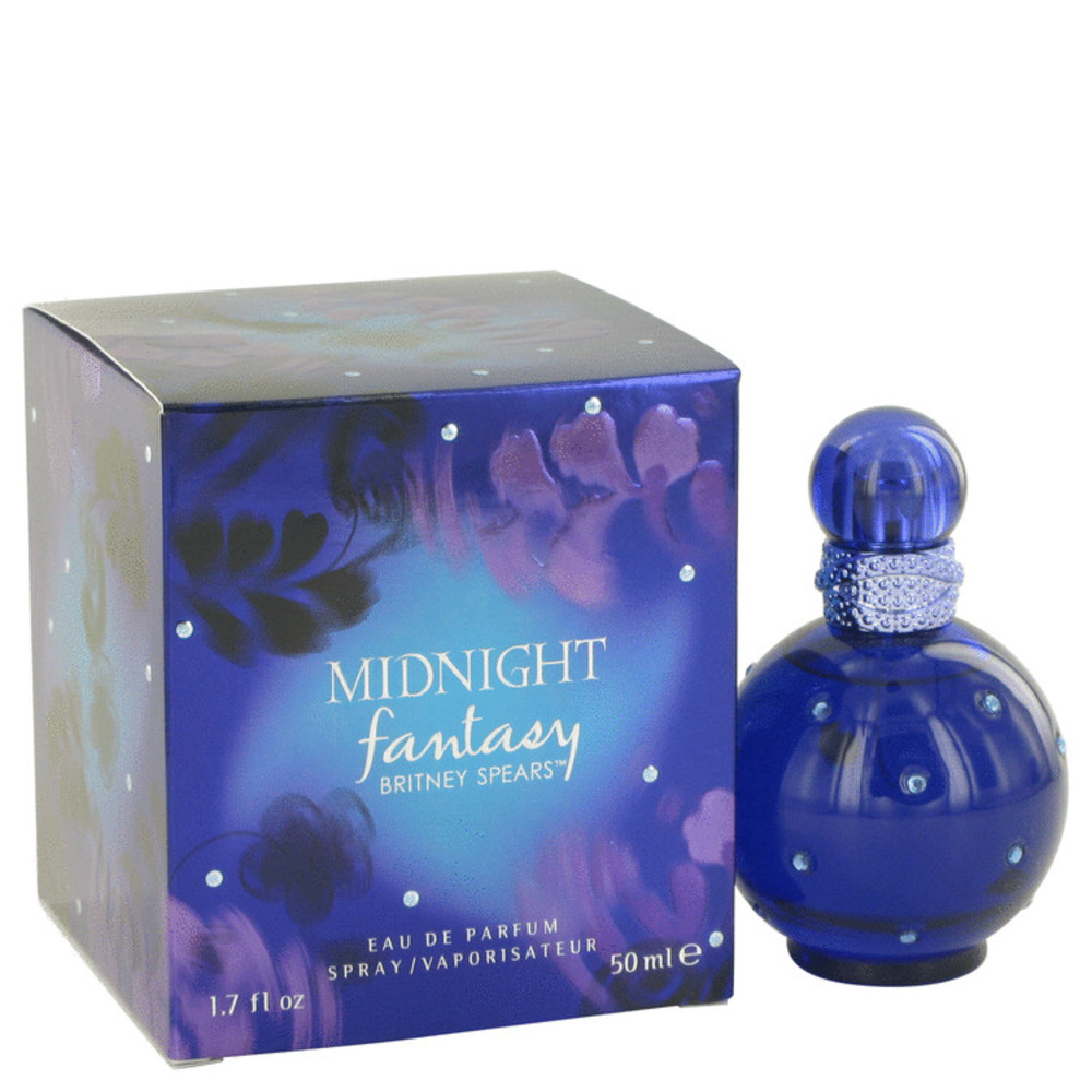 Fantasy Midnight By Britney Spears Eau De Parfum Spray 1.7 Oz For Women