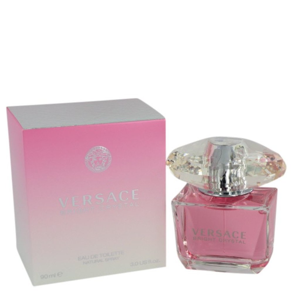 Bright Crystal By Versace Eau De Toilette Spray 3 Oz For Women