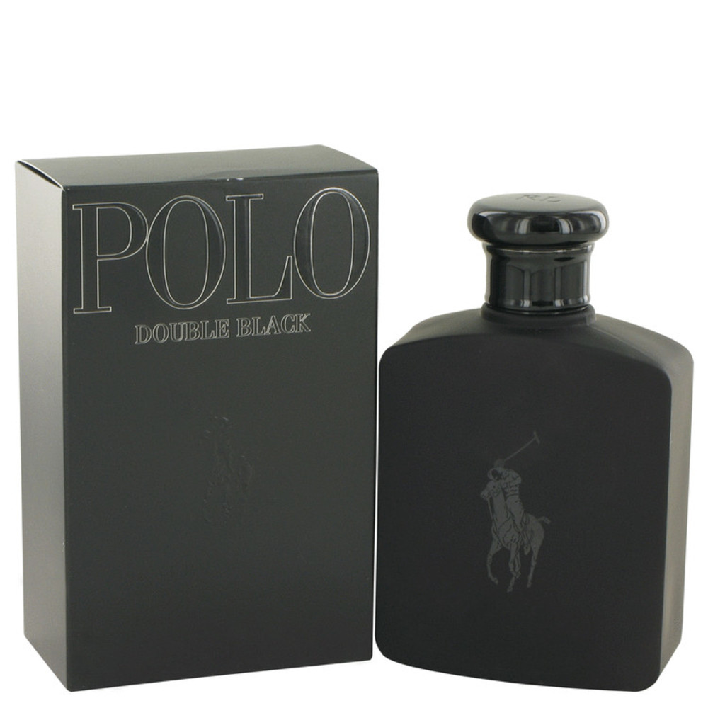 Polo Double Black By Ralph Lauren Eau De Toilette Spray 4.2 Oz For Men