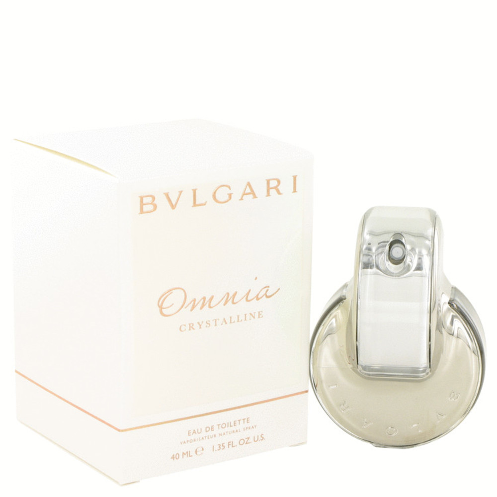 Omnia Crystalline By Bvlgari Eau De Toilette Spray 1.35 Oz For Women