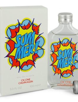 Ck One Summer By Calvin Klein Eau De Toilette Spray (2019 Unisex) 3.4 Oz For Men