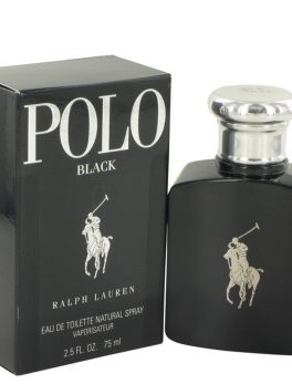 Polo Black By Ralph Lauren Eau De Toilette Spray 2.5 Oz For Men
