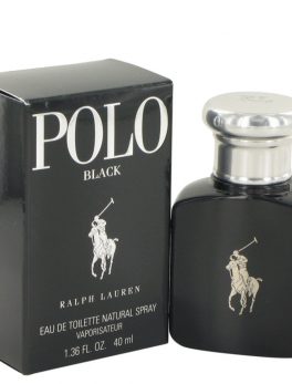 Polo Black By Ralph Lauren Eau De Toilette Spray 1.4 Oz For Men