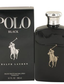 Polo Black By Ralph Lauren Eau De Toilette Spray 6.7 Oz For Men