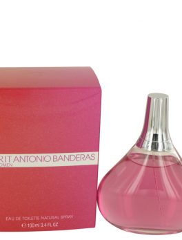 Spirit By Antonio Banderas Eau De Toilette Spray 3.4 Oz For Women
