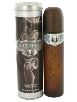 Cuba Grey By Fragluxe Eau De Toilette Spray 3.4 Oz For Men