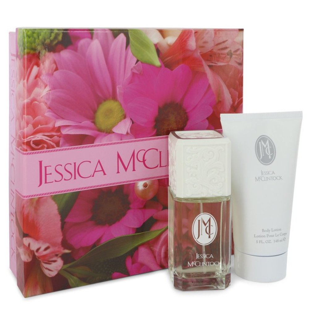Jessica Mc Clintock By Jessica Mcclintock Gift Set -- 3.4 Oz Eau De Parfum Spray + 5 Oz Body Lotion For Women