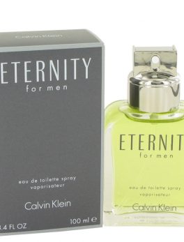 Eternity By Calvin Klein Eau De Toilette Spray 3.4 Oz For Men