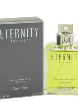 Eternity By Calvin Klein Eau De Toilette Spray 6.7 Oz For Men