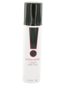 Exclamation By Coty Body Spray 2.5 Oz For Women