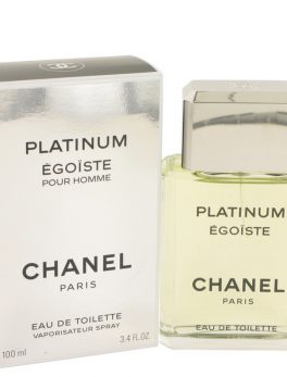 Egoiste Platinum By Chanel Eau De Toilette Spray 3.4 Oz For Men