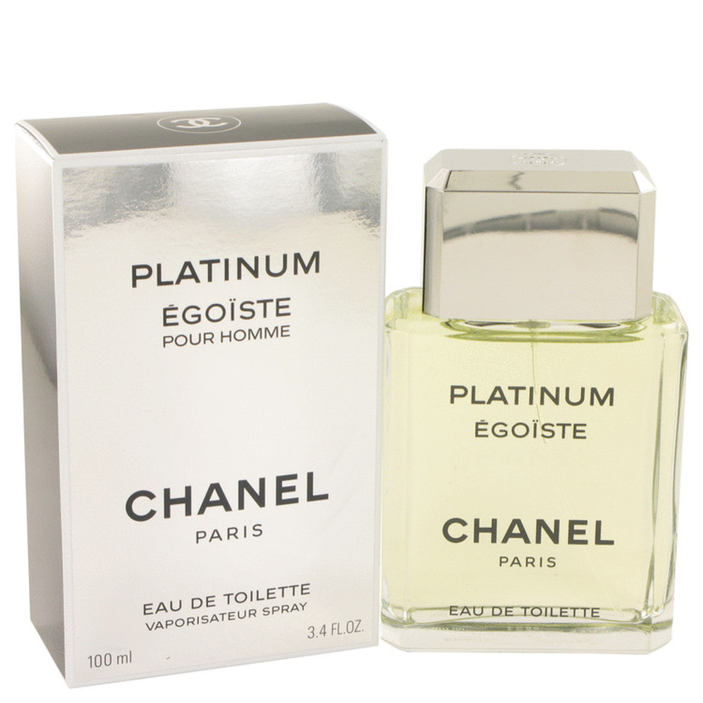 Egoiste Platinum By Chanel Eau De Toilette Spray 3.4 Oz For Men