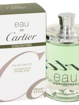 Eau De Cartier By Cartier Eau De Toilette Spray Concentree (unisex) 3.4 Oz For Men