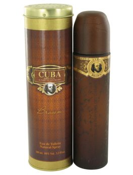 Cuba Brown By Fragluxe Eau De Toilette Spray 3.4 Oz For Men