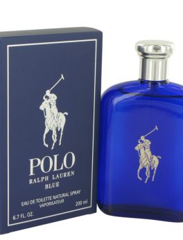 Polo Blue By Ralph Lauren Eau De Toilette Spray 6.7 Oz For Men