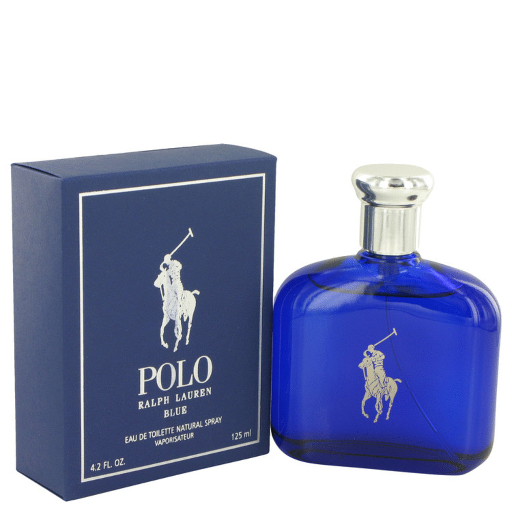 Polo Blue By Ralph Lauren Eau De Toilette Spray 4.2 Oz For Men