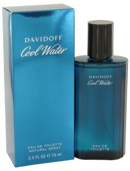 Cool Water By Davidoff Eau De Toilette Spray 2.5 Oz For Men