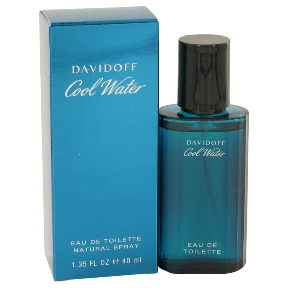 Cool Water By Davidoff Eau De Toilette Spray 1.35 Oz For Men