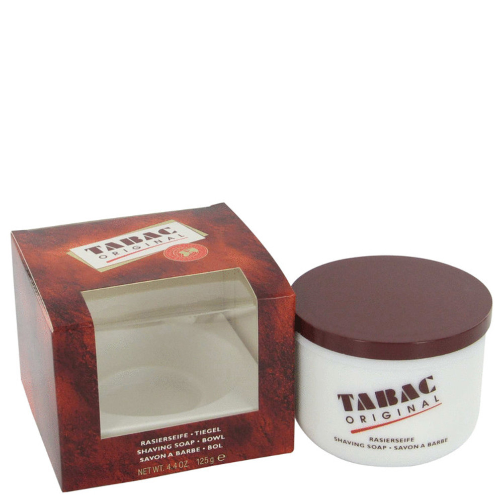Tabac By Maurer and Wirtz Shaving Soap With Bowl 4.4 Oz For Men