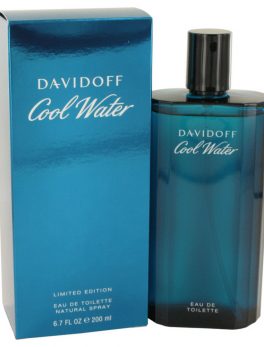 Cool Water By Davidoff Eau De Toilette Spray 6.7 Oz For Men