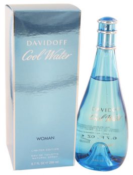 Cool Water By Davidoff Eau De Toilette Spray 6.7 Oz For Women