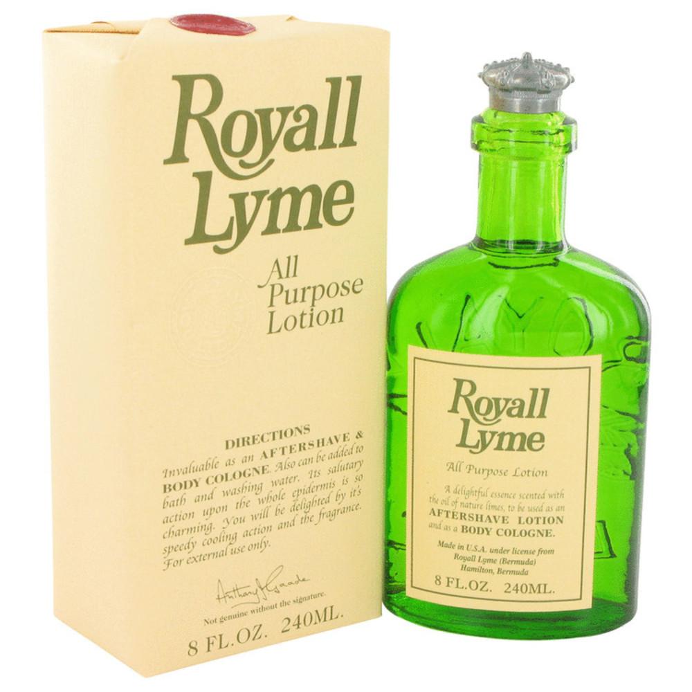 Royall Lyme By Royall Fragrances All Purpose Lotion / Cologne 8 Oz For Men