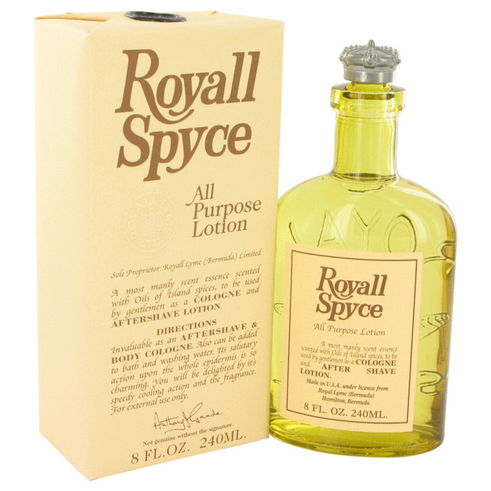 Royall Spyce By Royall Fragrances All Purpose Lotion / Cologne 8 Oz For Men