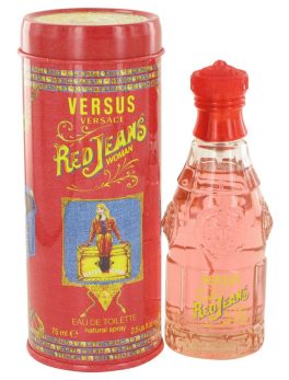 Red Jeans By Versace Eau De Toilette Spray 2.5 Oz For Women