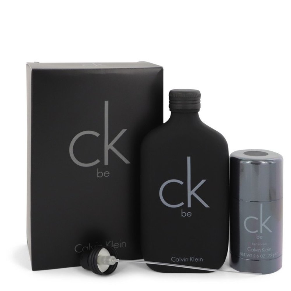 Ck Be By Calvin Klein Gift Set -- 6.7 Oz Eau De Toilette Spray + 2.6 Oz Deodorant Stick For Men