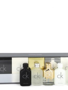 Ck One By Calvin Klein Gift Set -- Deluxe Travel Set Includes Two Ck One Travel Mini's Plus One Of Each Of Ck Be, Ck One Gold And Ck All All In .33 Oz Travel Size Mini's For Men