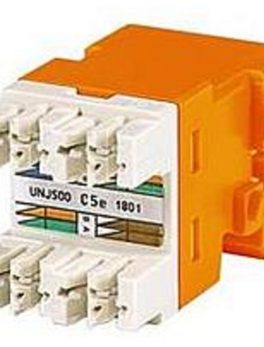 CommScope UNJ Series UNJ500-OR RJ45 Moduler Jack - CAT 5E - Orange