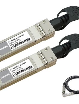 Legrand Cisco SFP-H10GB-ACU7M 10GBase-CU 7m SFP+ to SFP+ DAC Cable TAA - 23 ft Twinaxial Network Cable for Network Device - First End: 1 x SFP+ Network - Second End: 1 x SFP+ Network - 10 Gbit/s - Black