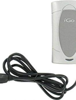iGo PS00127-0001 Universal Netbook AC Adapter - 40W - 4 Interchangeable Tips - Silver