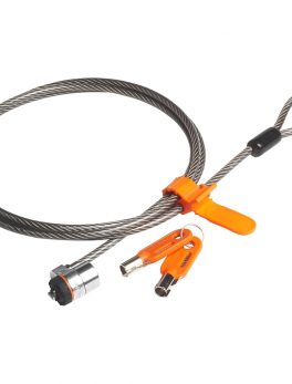 Kensington MicroSaver Keyed Notebook Lock - Patented T-bar Lock - Steel - 6ft