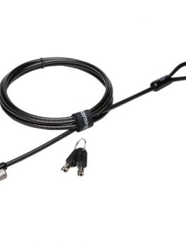 Kensington Microsaver Cable Lock - Carbon Steel - 6 ft - For Notebook