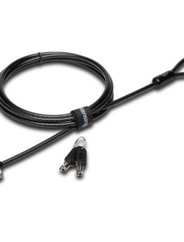 Kensington K65020WW MicroSaver 2.0 Keyed Laptop Lock - Black, Silver