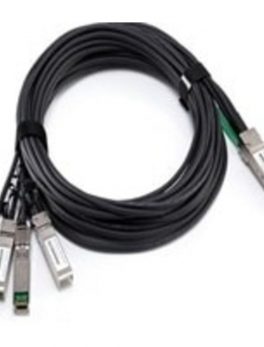 Dell K9HPR 1 Meter QSFP Plus to 4 x 10GbE SFP Plus Breakout Cable - Black