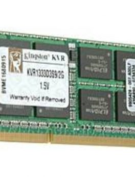 Kingston 2GB DDR3 SDRAM Memory Module - 2GB (1 x 2GB) - 13333MHz Non-ECC - DDR3 SDRAM - 204-pin SoDIMM