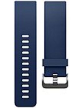 Fitbit Blaze Classic Band - Blue - Elastomer, Stainless Steel