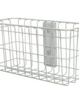 Rubbermaid FG9M38AA M38 Healthcare Wire Basket - White