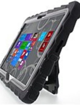 Gumdrop Hideaway Case for Dell Venue 11 Pro Atom - Tablet - Black - Rubber, Silicone, Polycarbonate