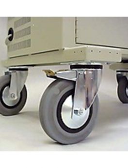 Datamation Systems DS-OTK Outdoor Tire Kit For Notebook Carts - Rubber - Gray