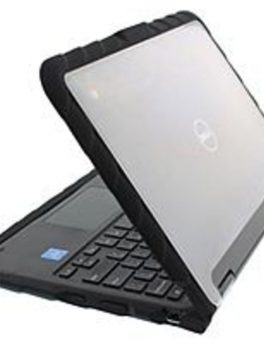 GUMDROPCASES DT-DL3189-BLK DropTech Case For Dell Chromebook 11 3189 - Black/Clear